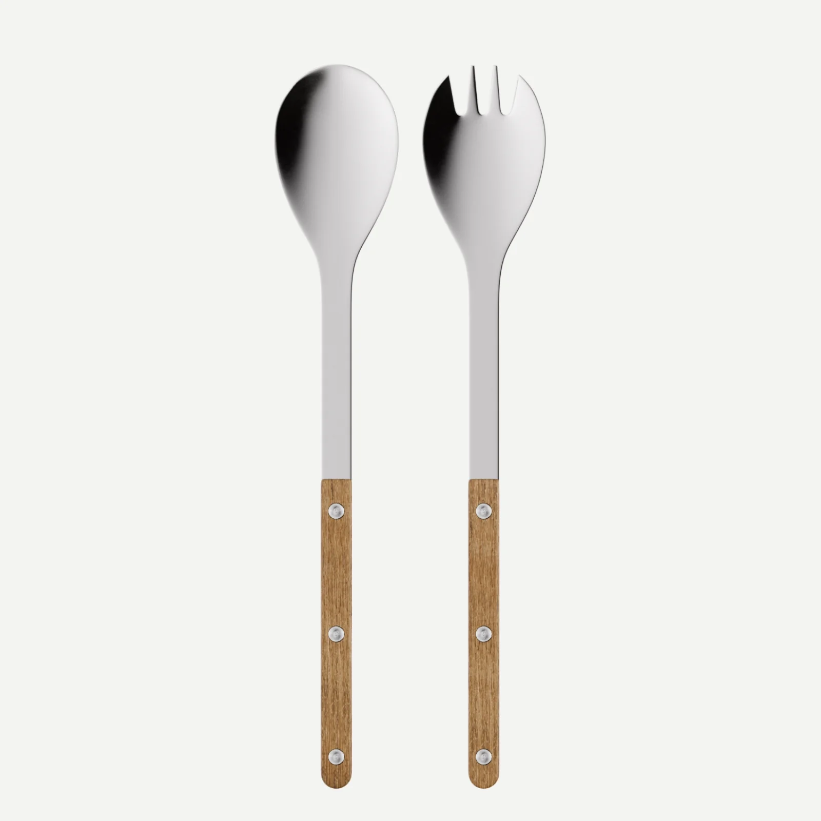 Bistrot Teak, Teak - Salad cutlery set