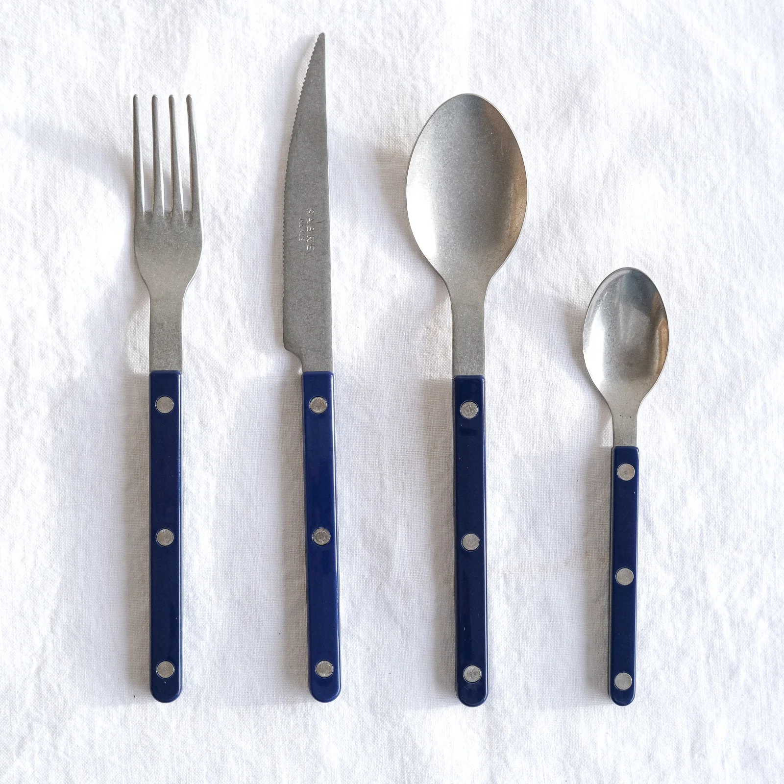 Bistrot Vintage Solid, Navy blue - Dinner fork - Image 3